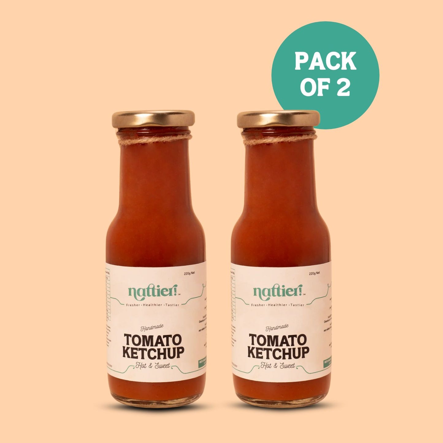 Handmade Tomato Ketchup (Hot & Sweet)