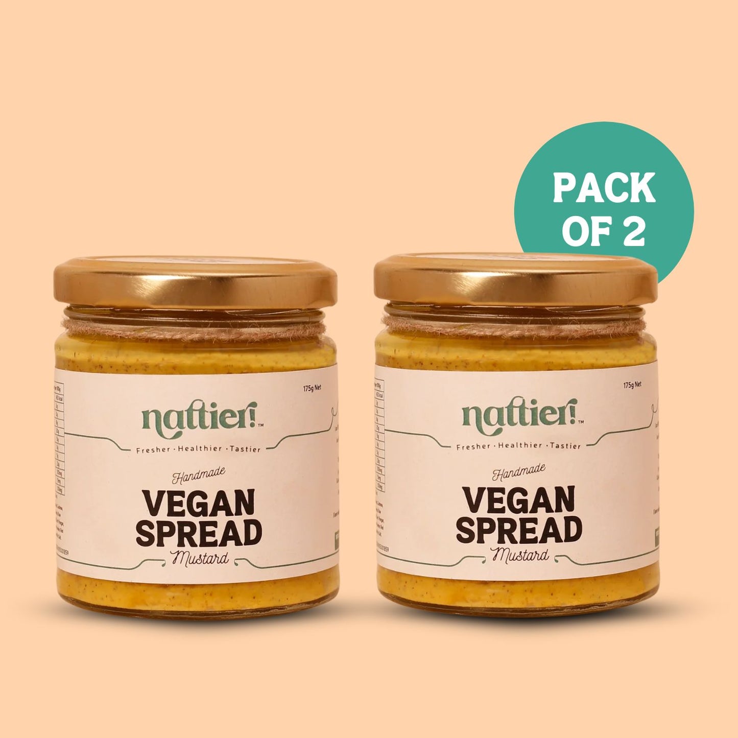 Handmade Vegan Mustard Spread