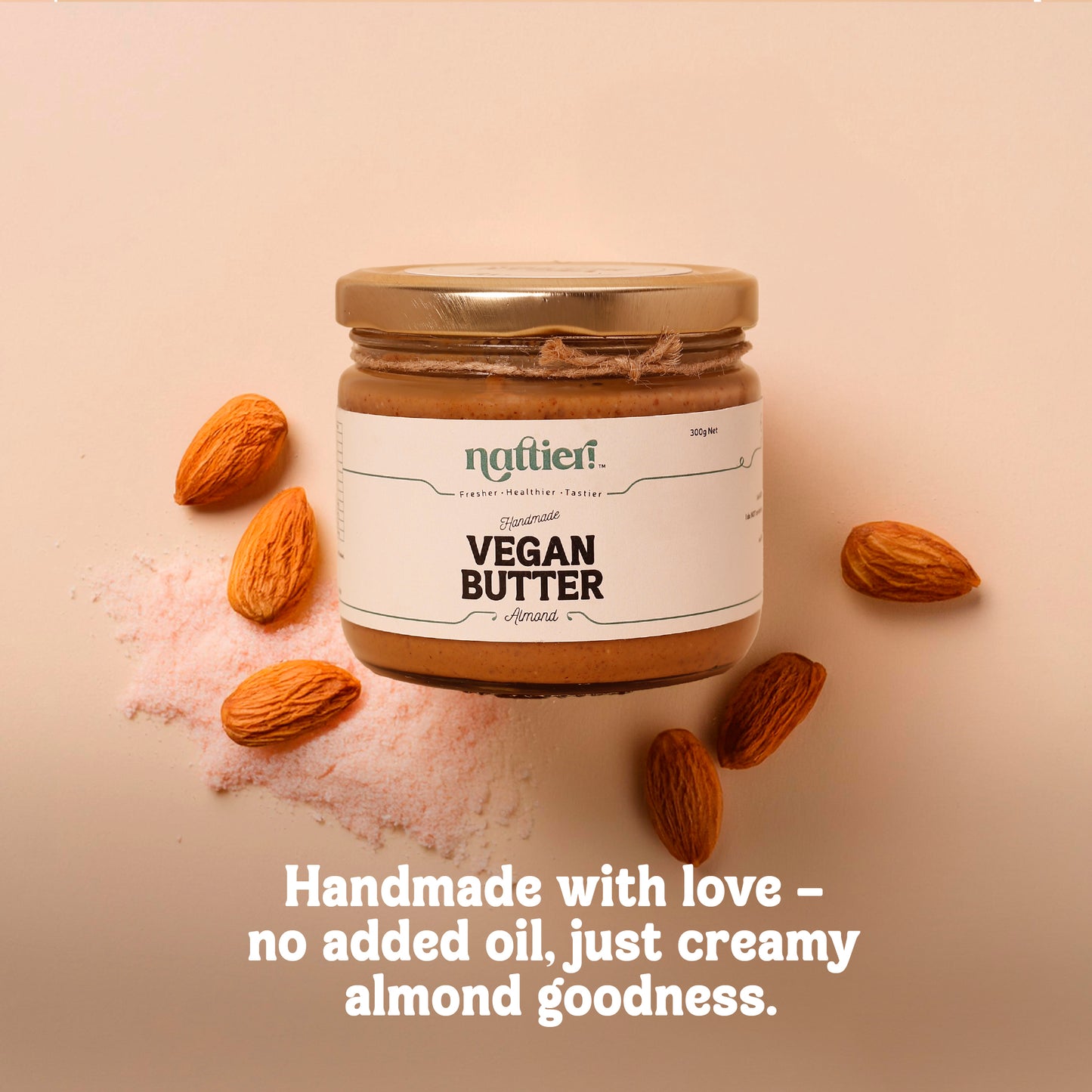 Handmade Vegan Almond Butter