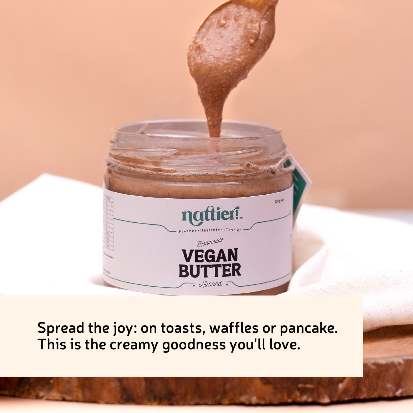 Handmade Vegan Almond Butter