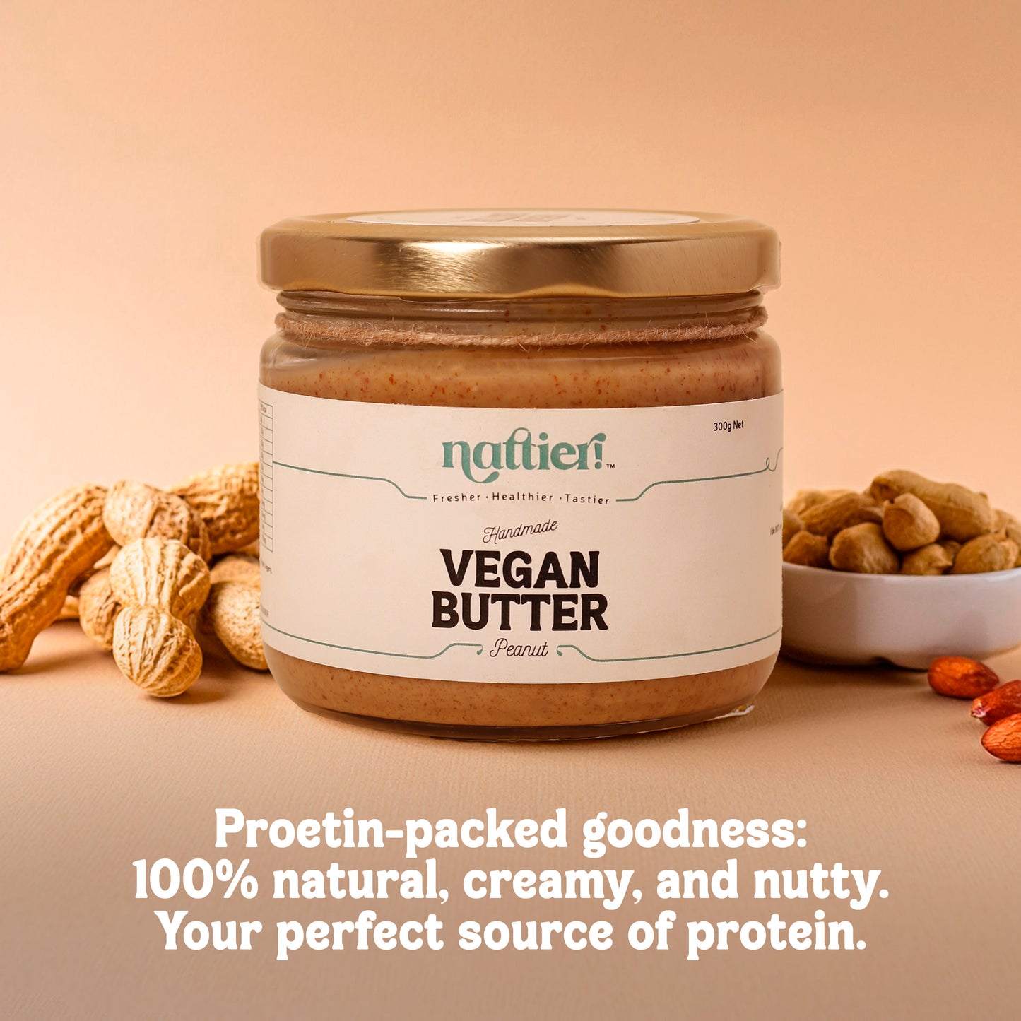 Handmade Vegan Peanut Butter