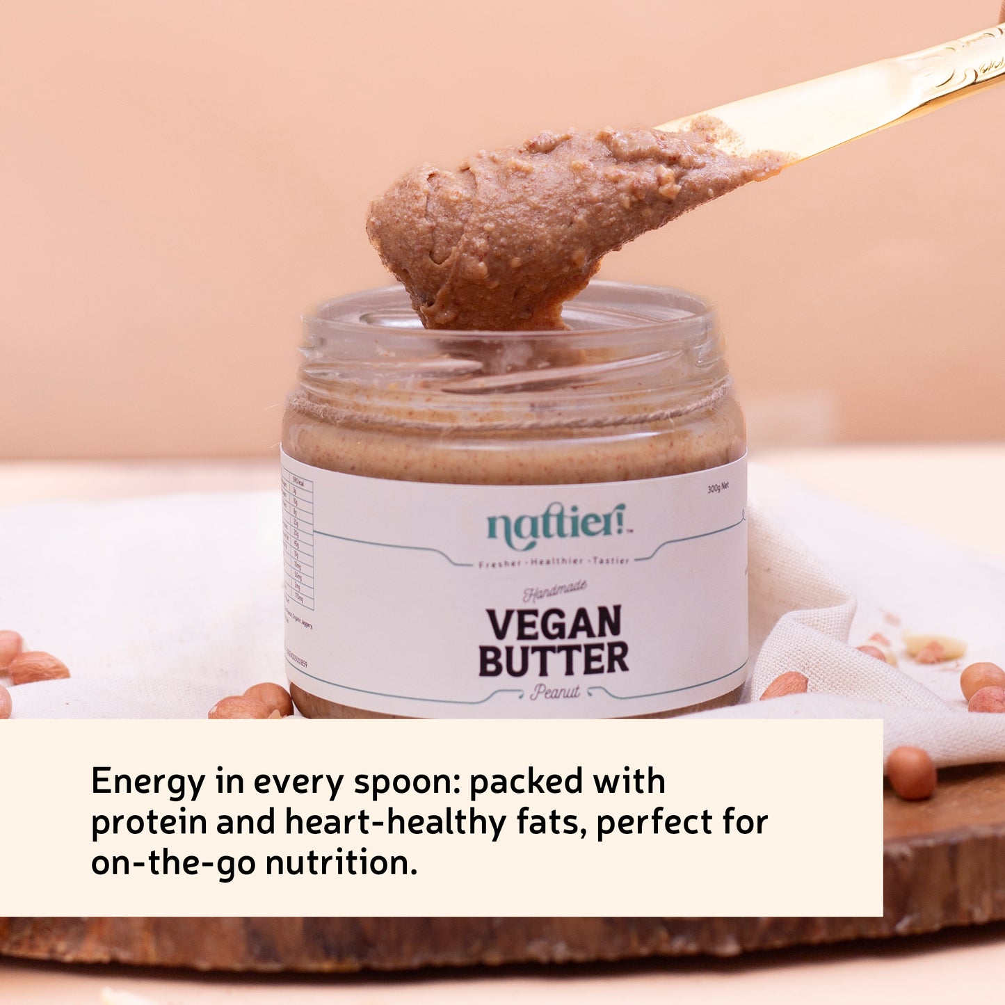 Handmade Vegan Peanut Butter