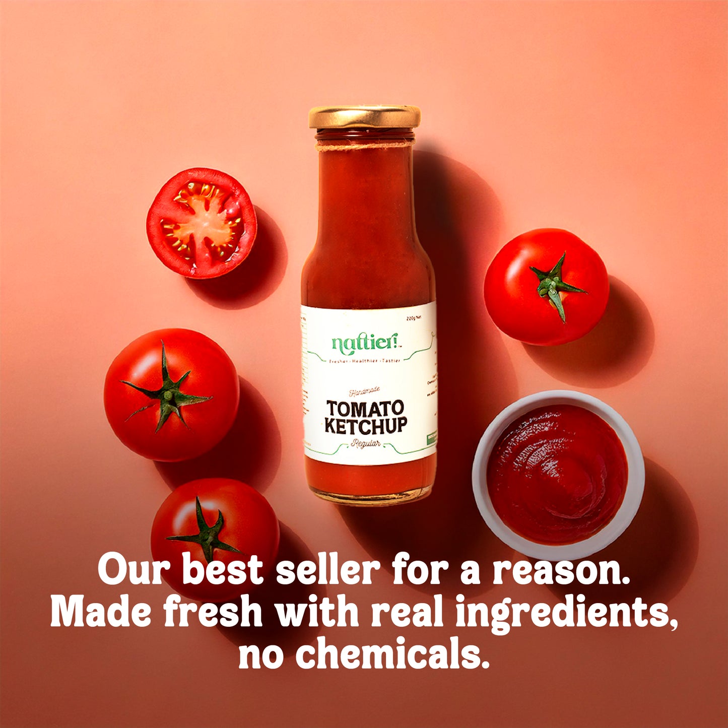 Handmade Tomato Ketchup (Regular)