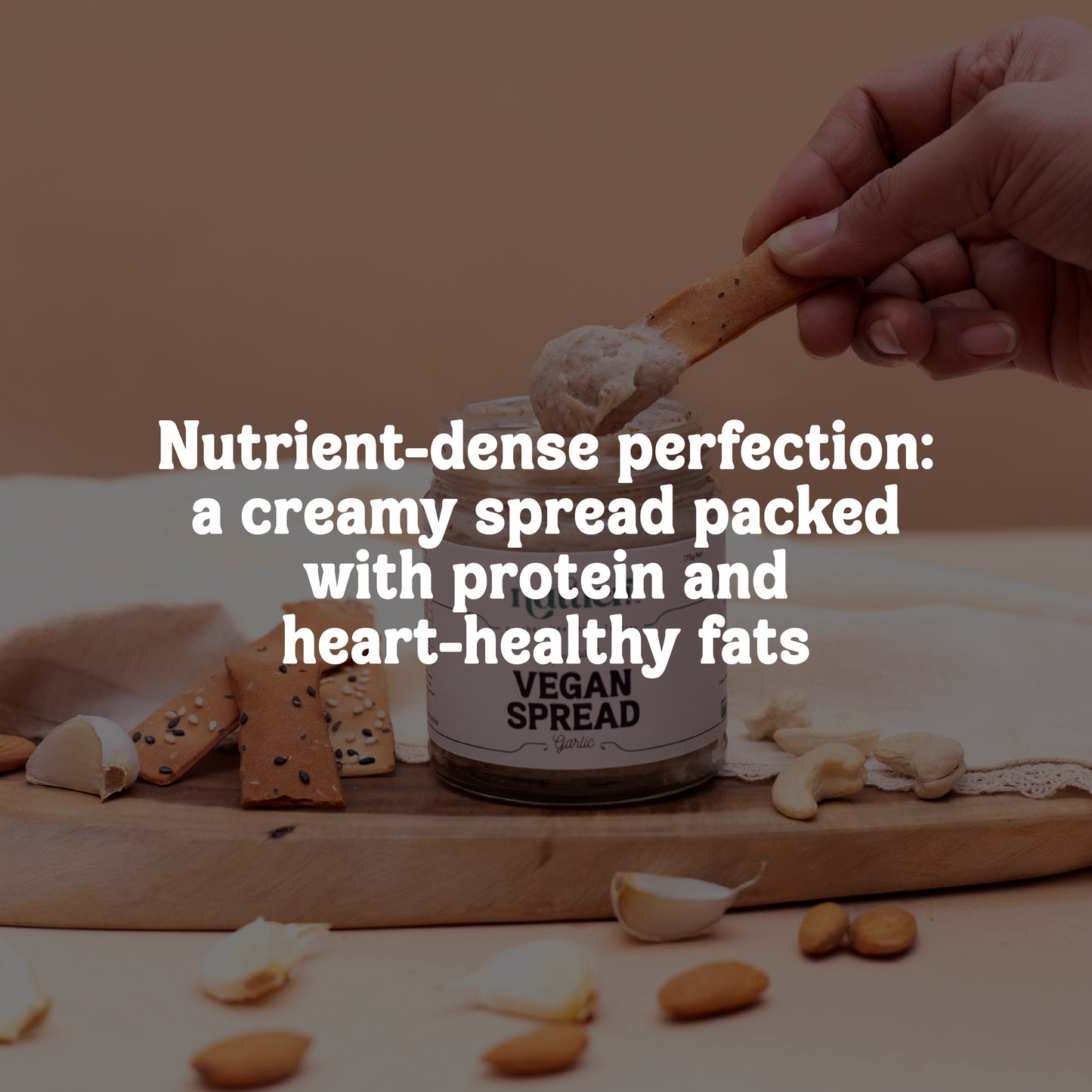 Handmade Vegan Garlic Spread