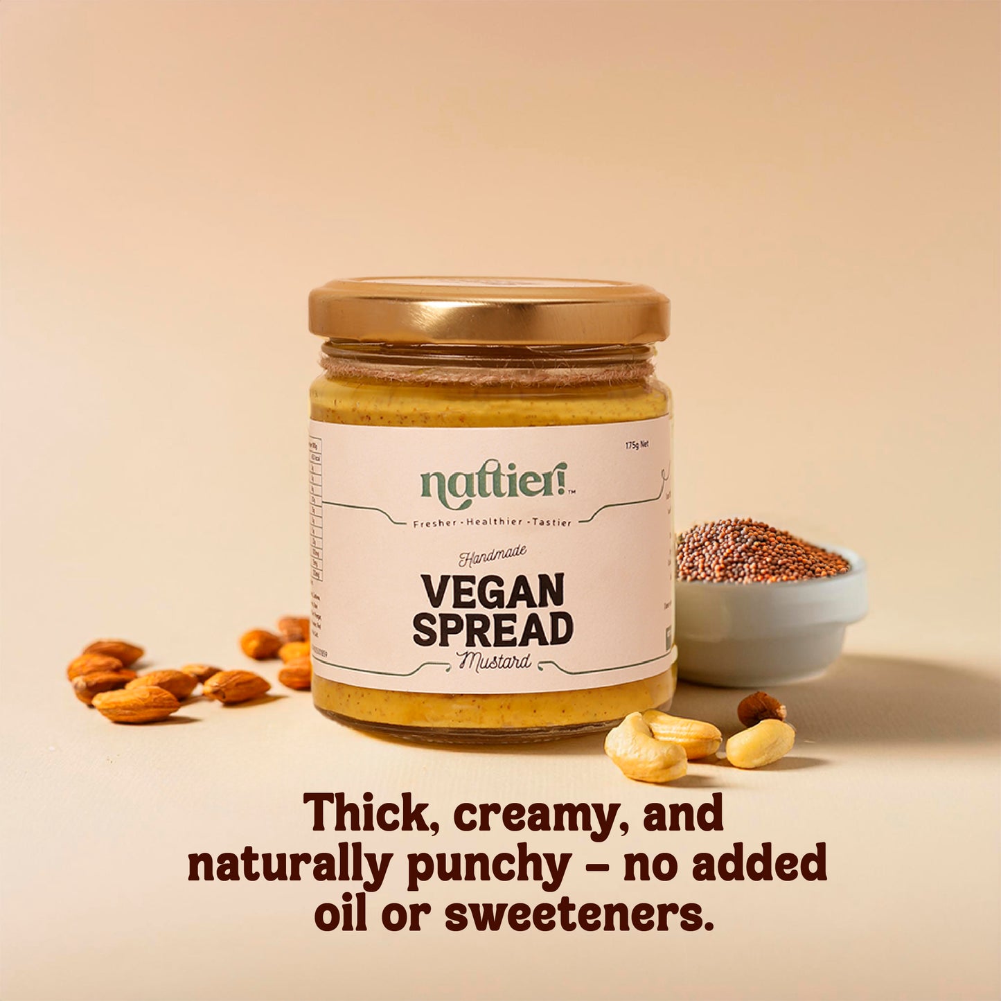 Handmade Vegan Mustard Spread