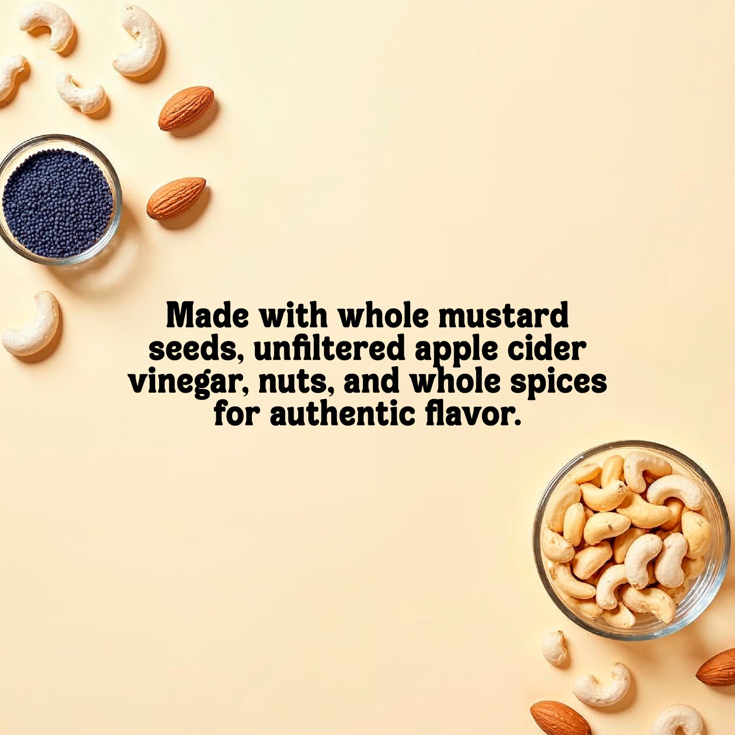 Handmade Vegan Mustard Spread
