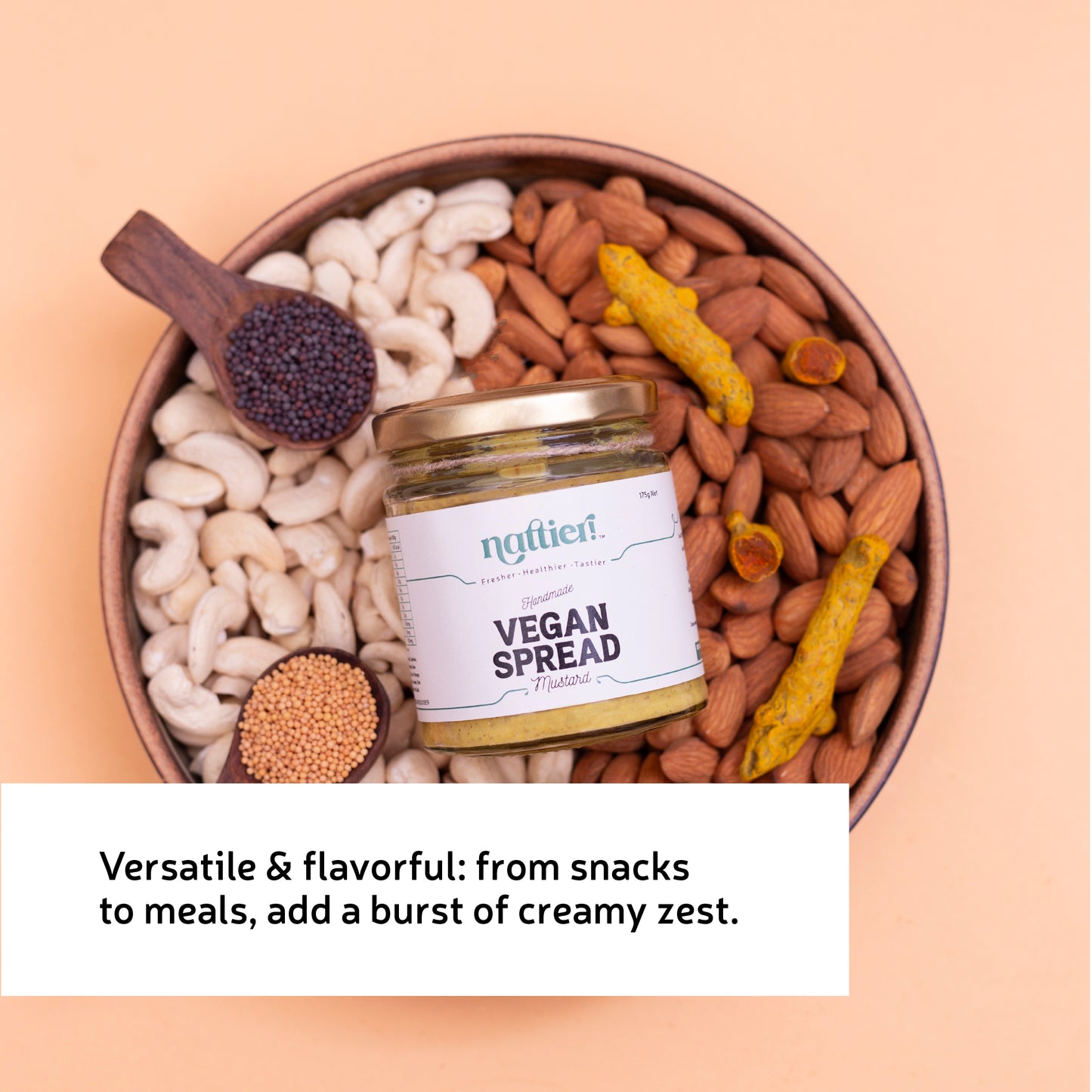 Handmade Vegan Mustard Spread
