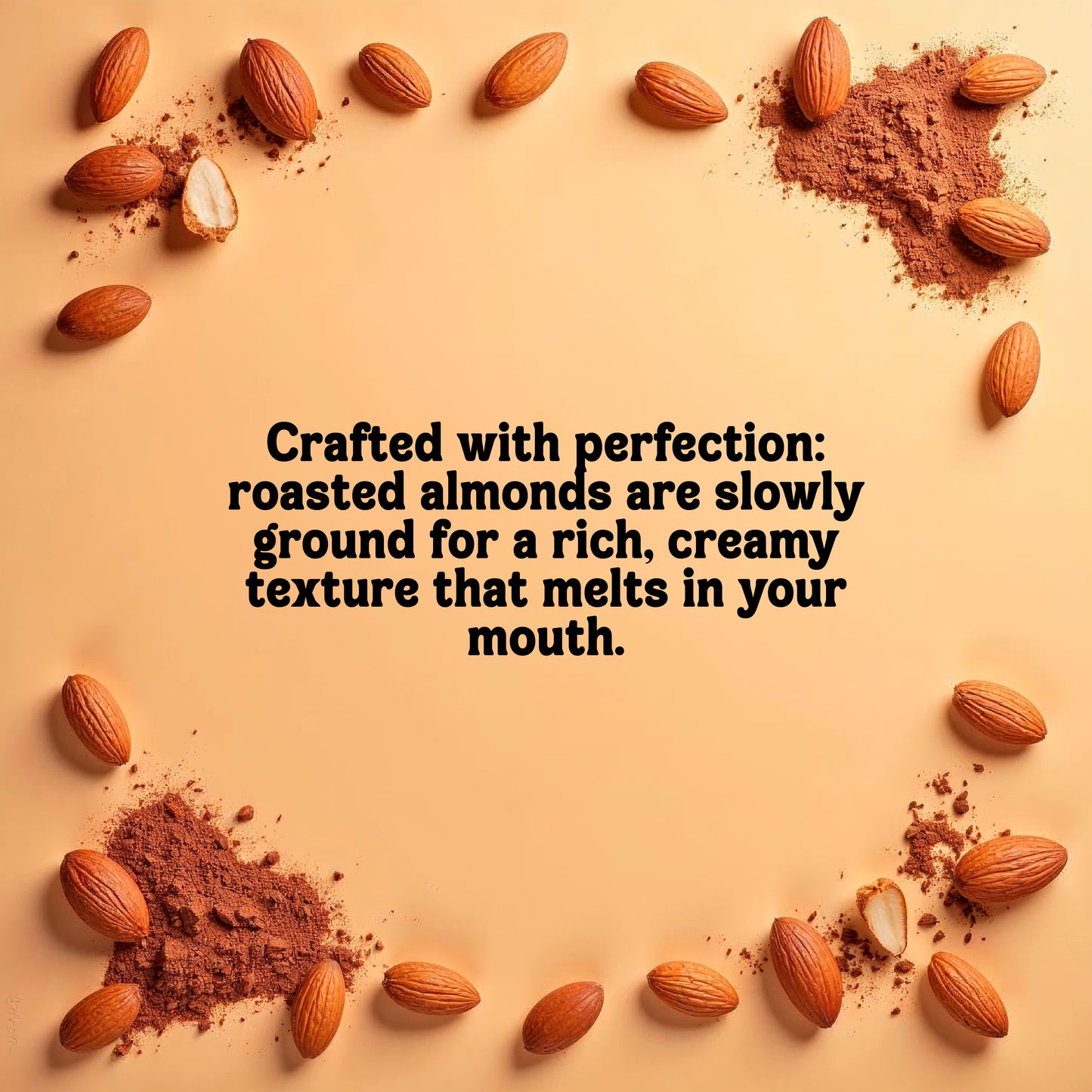 Handmade Chocolate Almond Butter | 100% Pure Ingredients | Vegan | Rich & Creamy | 0% Added Oil | 300g