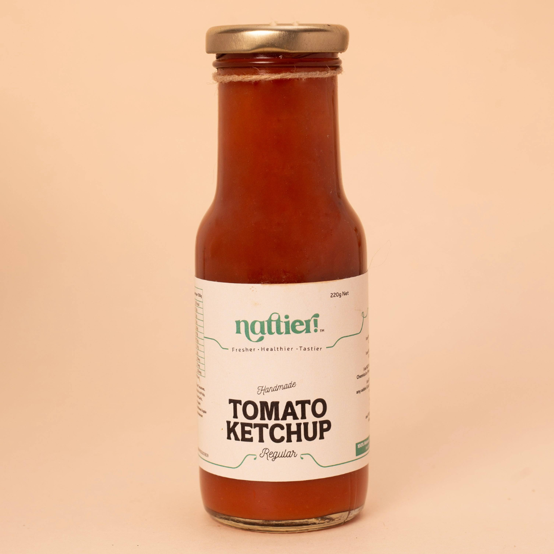 Handmade Tomato Ketchup | 100% Fresh & Natural | No Refined Sugar | 0% Added Oil