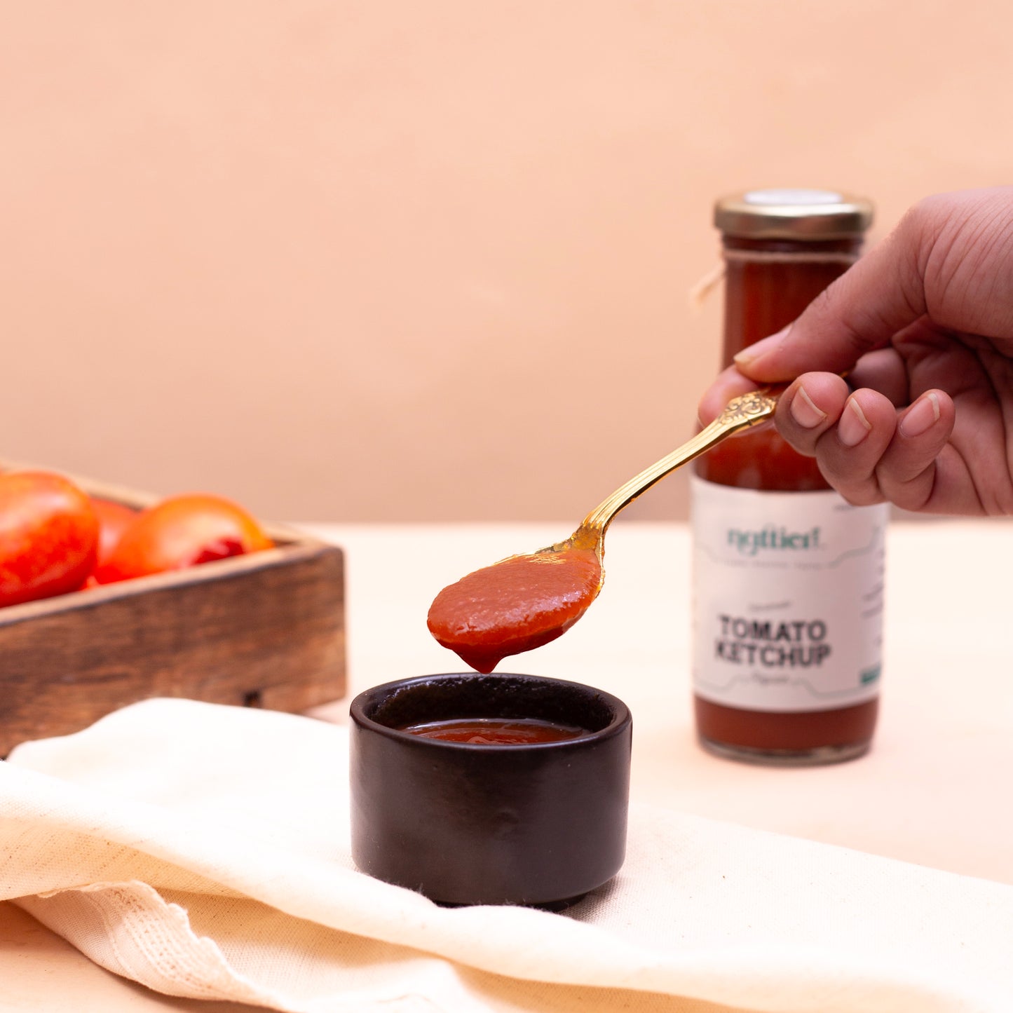 Handmade Tomato Ketchup | 100% Fresh & Natural | No Refined Sugar | 0% Added Oil